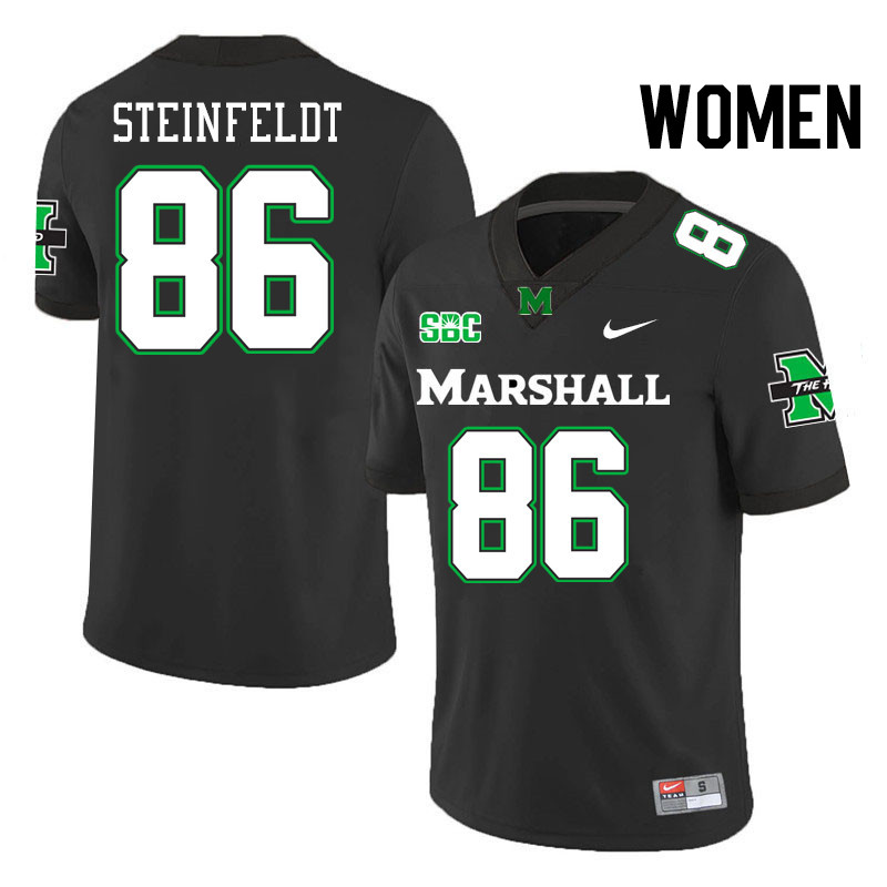 Women #86 Aidan Steinfeldt Marshall Thundering Herd SBC Conference College Football Jerseys Stitched